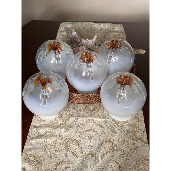 Murano Mazzega Hanging Ball Globe Shade - Listing is for 1 Globe - Picture 4 of 10